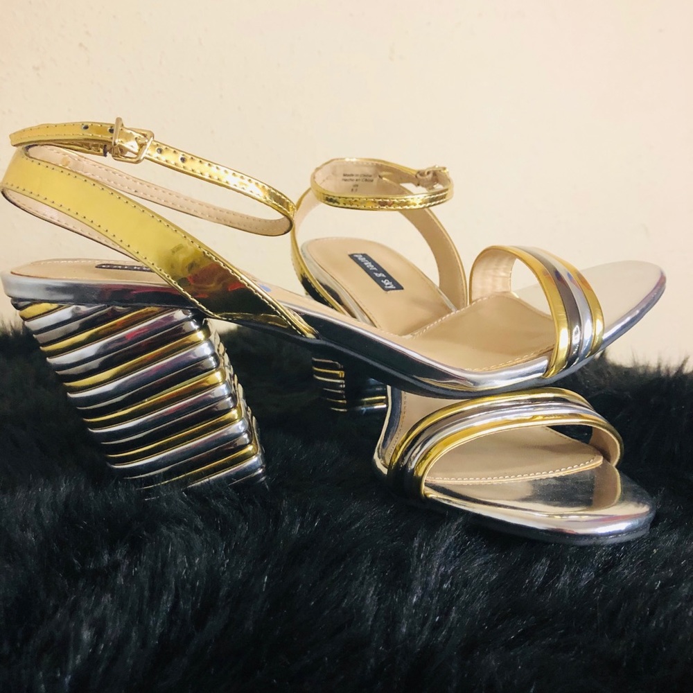 Parker & Sky Open Toe Heels